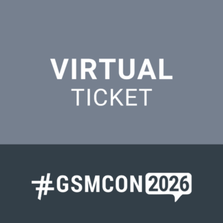 #GSMCON2026 Virtual Ticket