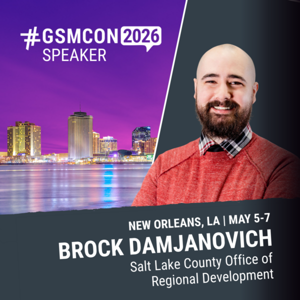 Brock Damjanovich Square GSMCON2026 Speaker Graphic