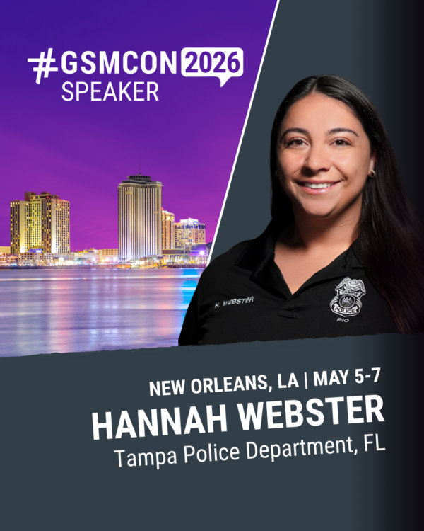 Hannah Webster IG GSMCON2026 Speaker Graphic