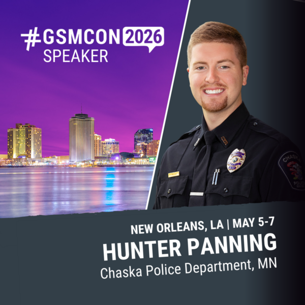 Hunter Panning Square GSMCON2026 Speaker Graphic