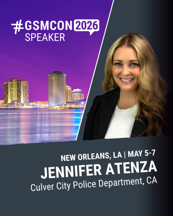 Jennifer Atenza IG GSMCON2026 Speaker Graphic