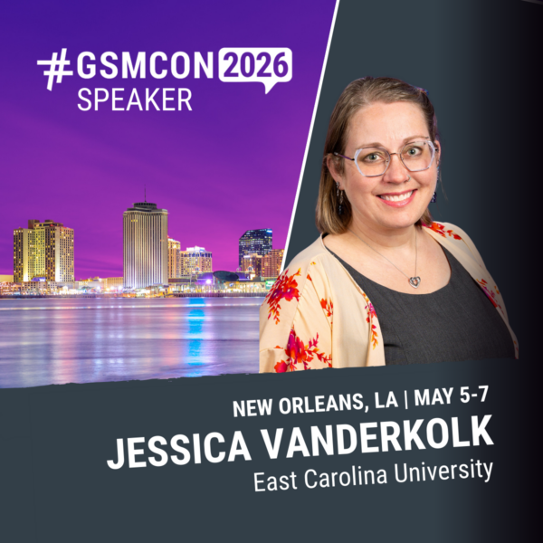 Jessica VanderKolk Square GSMCON2026 Speaker Graphic