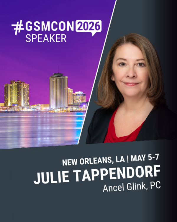 Julie Tappendorf IG GSMCON2026 Speaker Graphic
