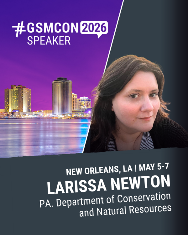 Larissa Newton IG GSMCON2026 Speaker Graphic