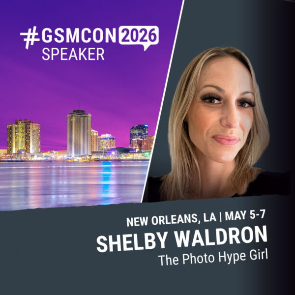 Shelby Waldron Square GSMCON2026 Speaker Graphic