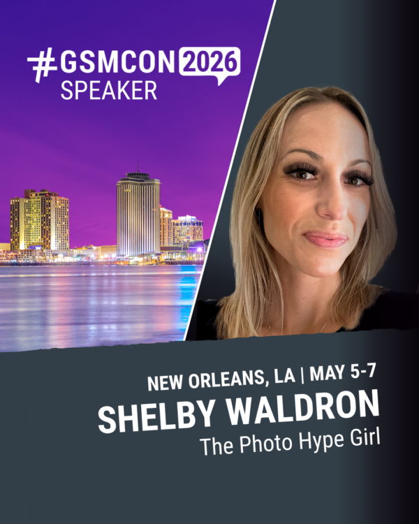 Shelby Waldron IG GSMCON2026 Speaker Graphic