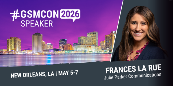 Frances La Rue X/Twitter GSMCON2026 Speaker Graphic