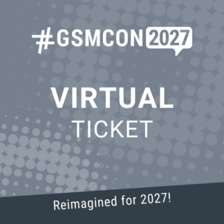 GSMCON2027 Virtual Ticket